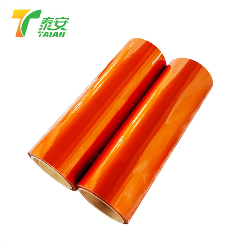Phim dán nhiệt màu cam trong suốt thú cưng